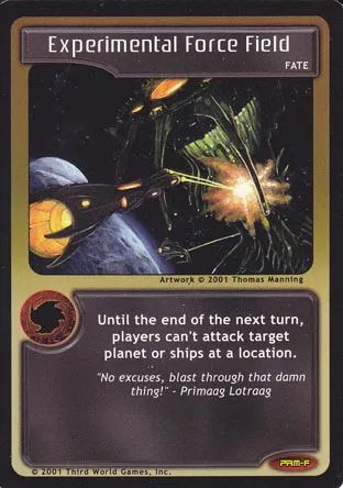 Experimental Force Field